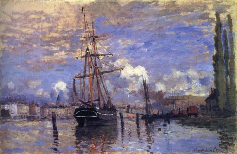Claude Monet THe Seine at Rouen china oil painting image
